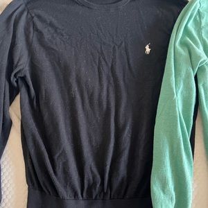 LOT of THREE Polo Ralph Lauren light weight sweater